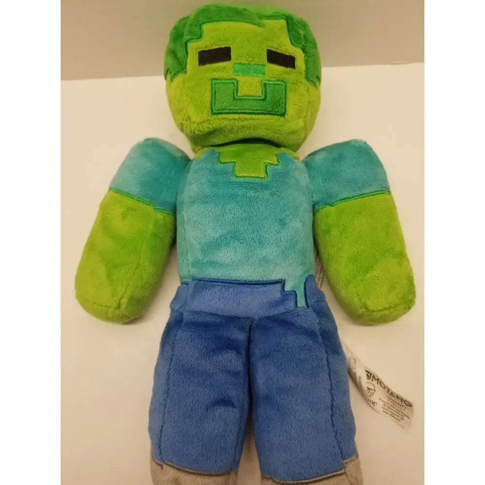 Minecraft Zombie 13 inch Plush Spin Master Jinx Mojang Official Mincraft